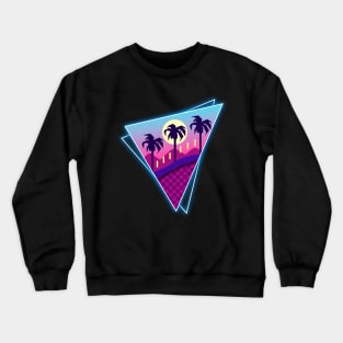 Retro Word Crewneck Sweatshirt